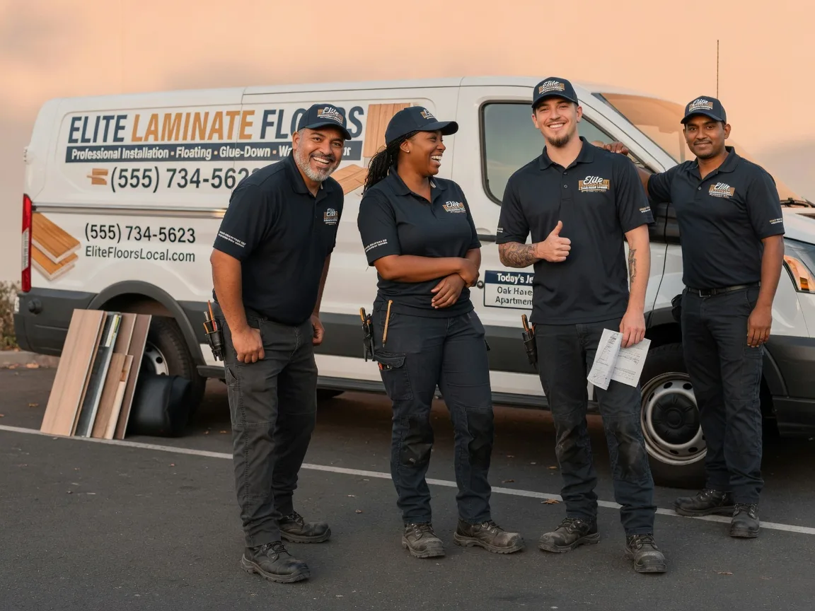 Laminate flooring installation company in Red Oak, OK